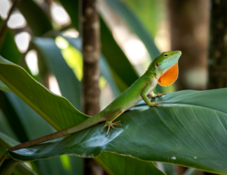 Petit Lézards Tropicaux